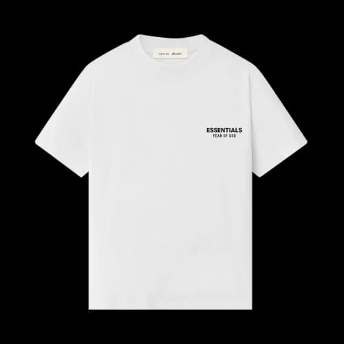 Fear of God Essentials Kids Classic Short Sleeve Tee Bright White