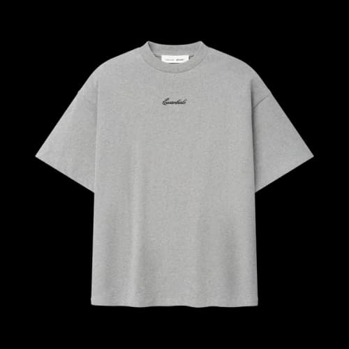 Fear of God Essentials Signature 90s Tee 'Concrete Heather'