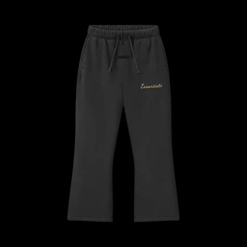 Fear of God Essentials Flare Sweatpant 'Faded Black'