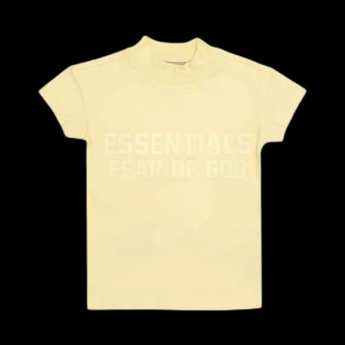 Fear of God Essentials Kids Short-Sleeve Tee 'Canary'
