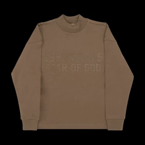 Fear of God Essentials Kids Long-Sleeve Tee 'Wood'