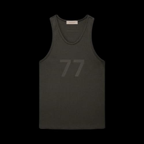 Fear of God Essentials Kids Tank Top 'Off Black'