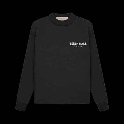 Fear of God Essentials Kids Long-Sleeve Tee 'Stretch Limo'