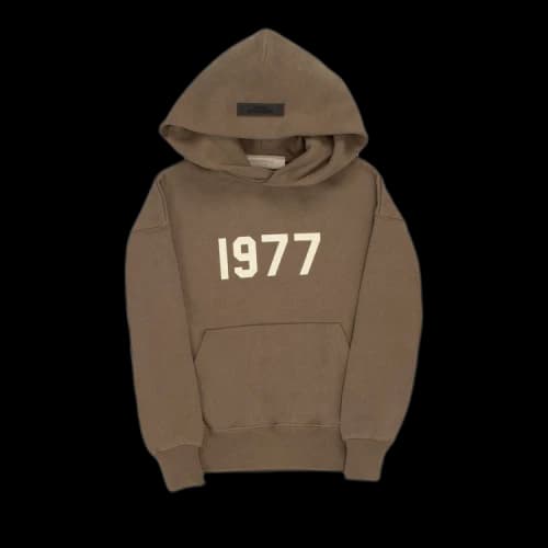 Fear of God Essentials Kids Hoodie 'Wood'