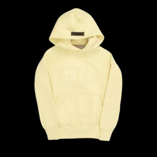 Fear of God Essentials Kids Hoodie 'Canary'