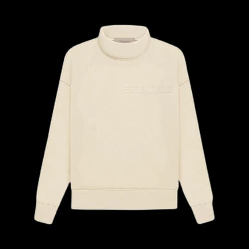 Fear of God Essentials Kids Long-Sleeve Mockneck 'Egg Shell'