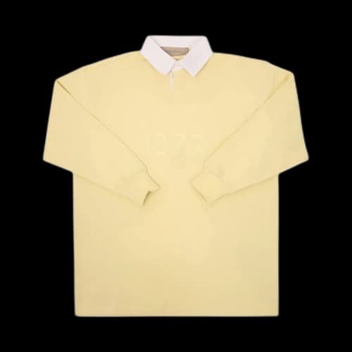 Fear of God Essentials Kids Henley Rugby 'Canary'