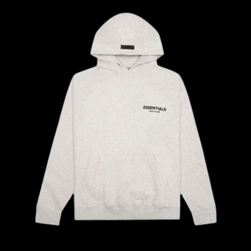 Fear of God Essentials Kids Hoodie 'Light Oatmeal'