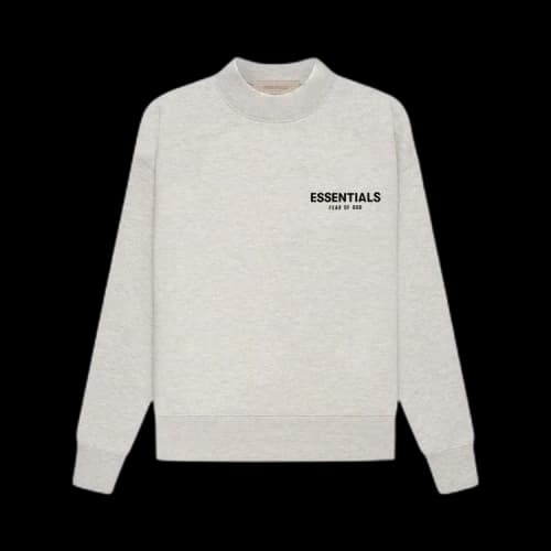 Fear of God Essentials Kids Crewneck 'Light Oatmeal'