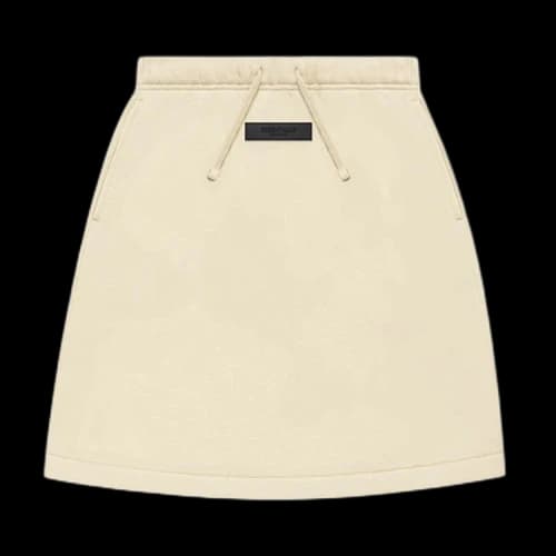 Fear of God Essentials Mid Length Skirt 'Egg Shell'