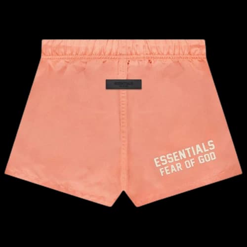 Fear of God Essentials Nylon Running Shorts 'Coral'