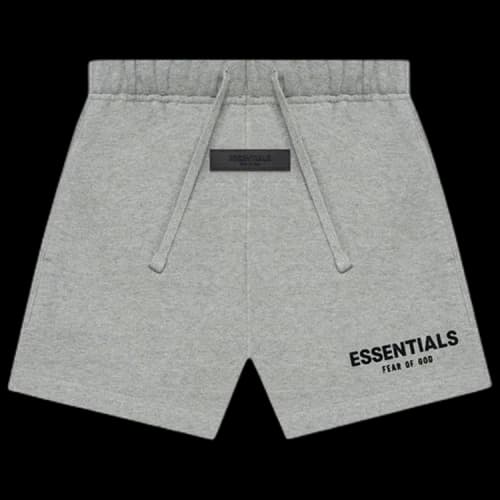 Fear of God Essentials Kids Sweatshort 'Dark Oatmeal'
