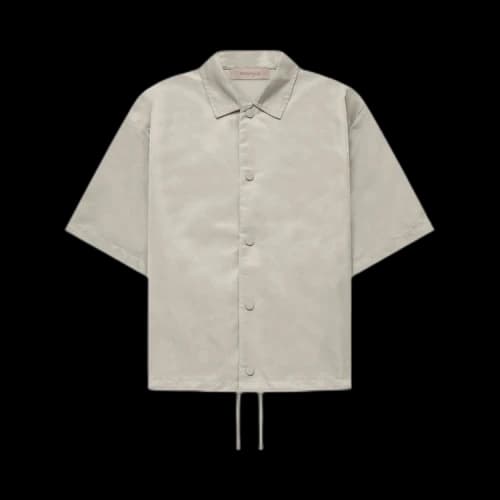 Fear of God Essentials Kids Short-Sleeve Nylon Shirt 'Smoke'