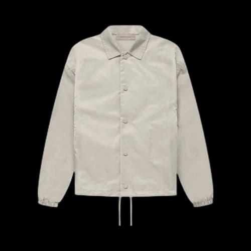 Fear of God Essentials Kids Nylon Coaches Jacket 'Smoke'