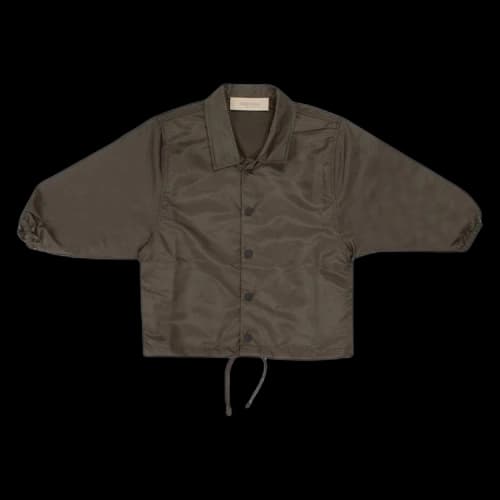 Fear of God Essentials Kids Coaches Jacket 'Off Black'