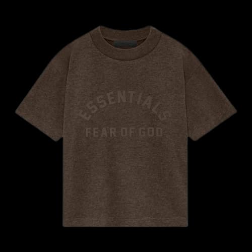 Fear of God Essentials Core Collection Kids Essentials Core Collection S/S Tee Heather Wood