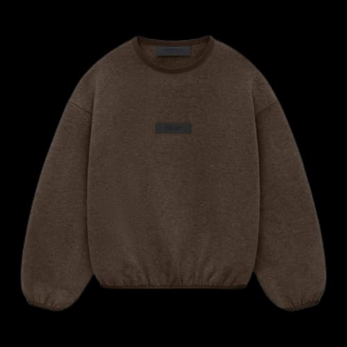 Fear of God Essentials Core Collection Kids Essentials Core Collection Crewneck Heather Wood