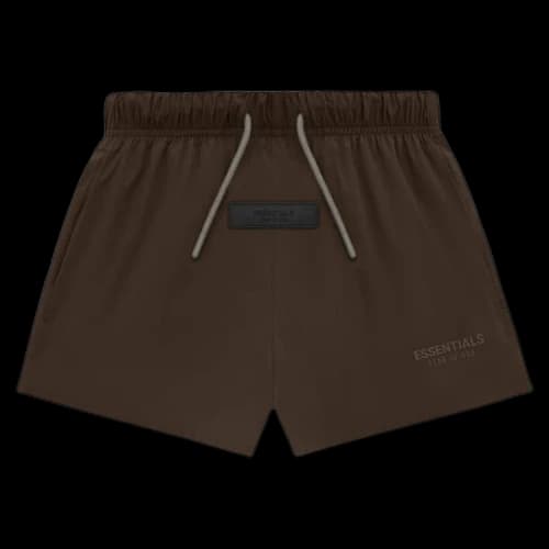 Fear of God Essentials Core Collection Kids Nylon Running Short Wood