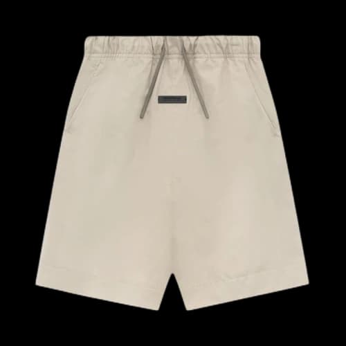 Fear of God Essentials Core Collection Kids Cotton Twill Lounge Short Mink