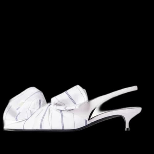 Balenciaga Knife Chemise 40mm Slingback 'White' (Women's)