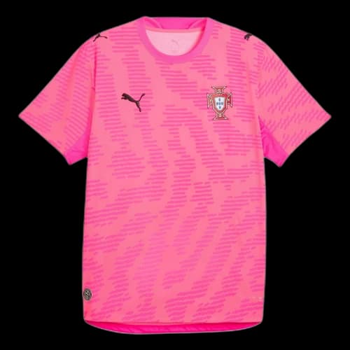 PUMA x PORTUGAL x SALEHE BEMBURY Authentic Goalkeeper Jersey 'Sun Struck Fluro Pink Pes'