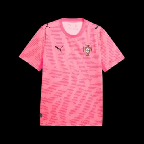 PUMA x PORTUGAL x SALEHE BEMBURY Goalkeeper Jersey 'Sun Struck Fluro Pink Pes'