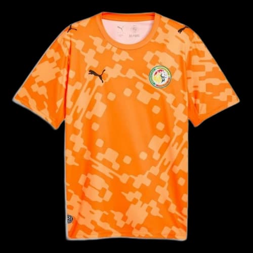 PUMA x SENEGAL x SALEHE BEMBURY Goalkeeper Jersey 'Vermillion Orange Glo'
