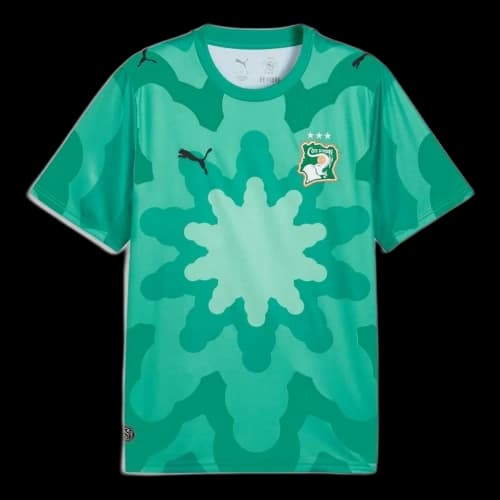 PUMA x COTE D'IVOIRE x SALEHE BEMBURY Goalkeeper Jersey 'Sparkling Green PUMA Black'