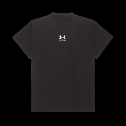 Balenciaga x Under Armour T-shirt Oversized Fit Black/White