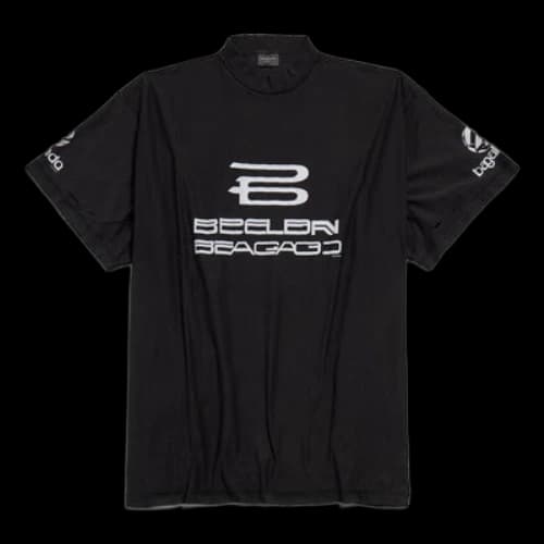Balenciaga Ai Generated Inside-out T-shirt 'Black'