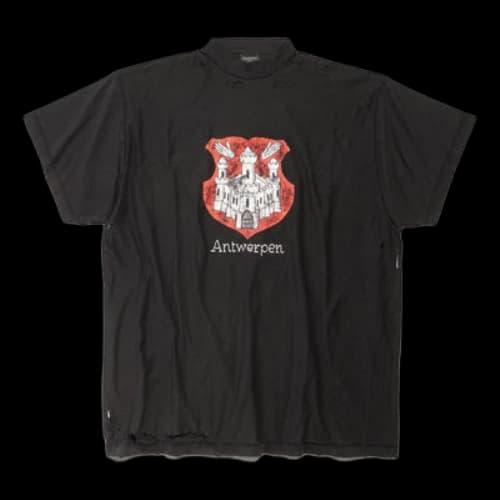 Balenciaga Antwerpen Inside-out T-shirt Oversized 'Black'