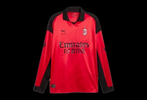 PUMA x AC Milan x Slam Jam Long Sleeve Jersey 'For All Time Red' - Limited Edition (2026)