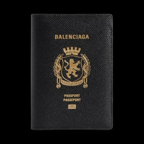 Balenciaga Passport Holder 'Black'