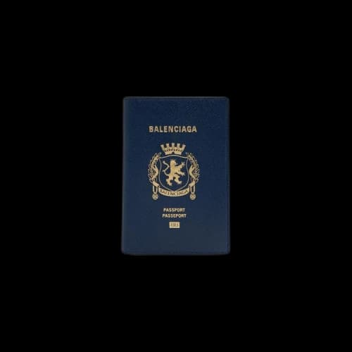 Balenciaga Passport Long Wallet 1 'Blue'