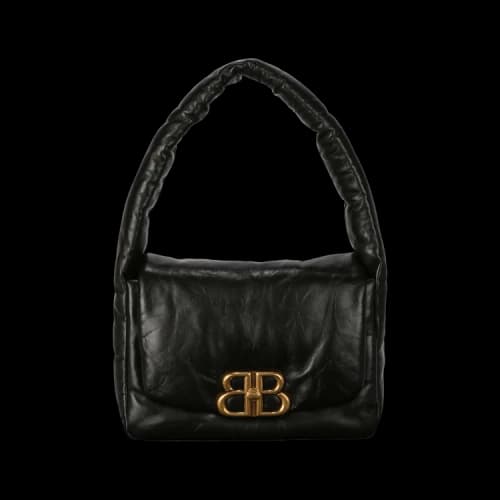 Balenciaga Small Monaco Sling Bag Black