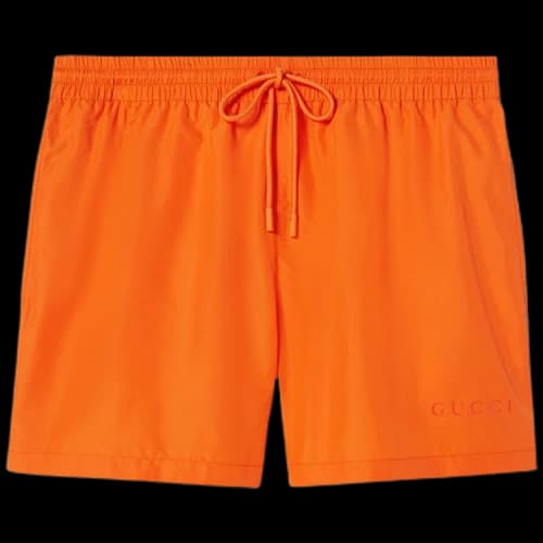 Gucci Technical Poplin Swim Short 'Bright Orange'