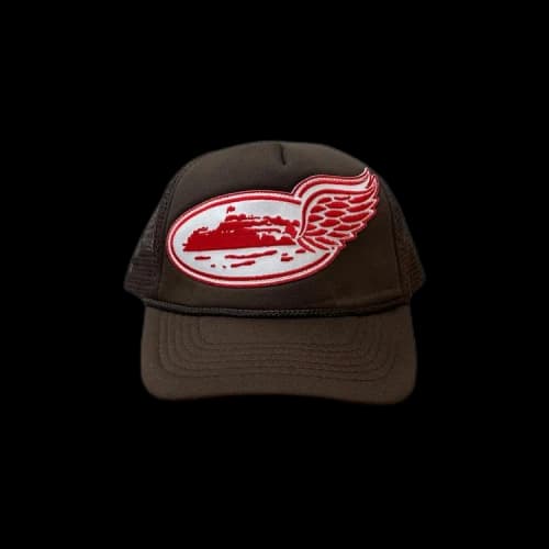 Corteiz Alcatraz Wing Trucker Hat 'Brown'