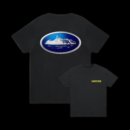 Corteiz Alcatraz World Rally Tee 'Black'