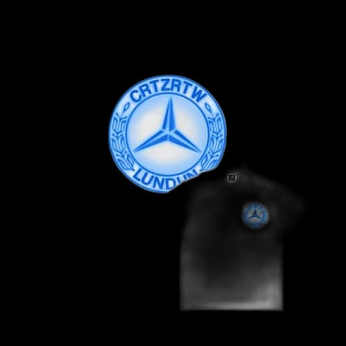 Corteiz Benz Tee *New Blank* 'White'