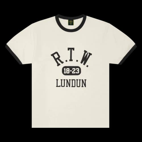 Corteiz College Ringer T-Shirt 'Off White'