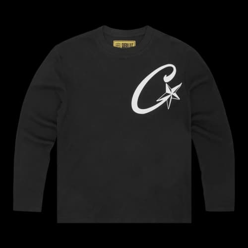 Corteiz C Starz Waffle Long-Sleeve 'Black'