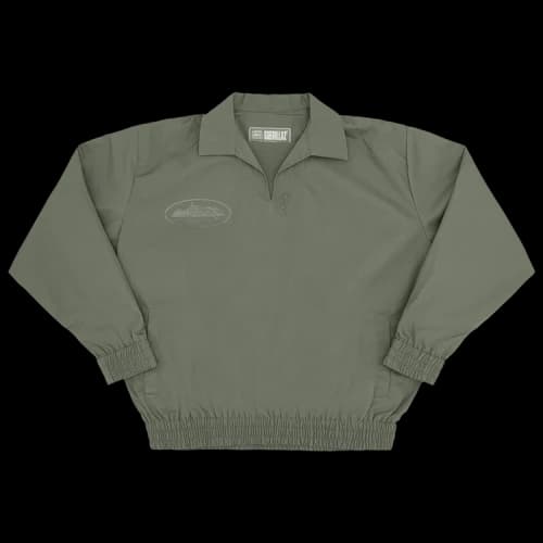 Corteiz Guerillaz* Drilltop 'Tonal Khaki'