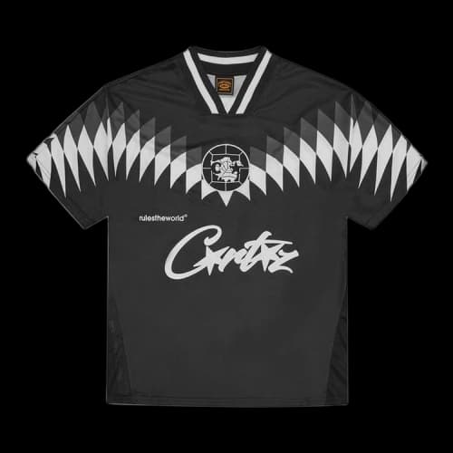 Corteiz Club RTW Football Jersey 'Black'