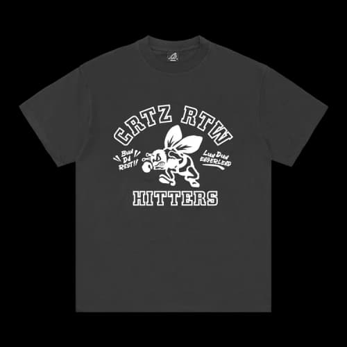 Corteiz CRTZ The Hitters Tee 'Black'