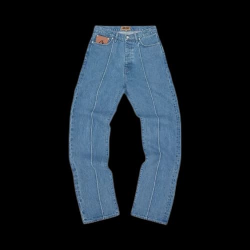 Corteiz C-Star Denim Jeans 'Blue'
