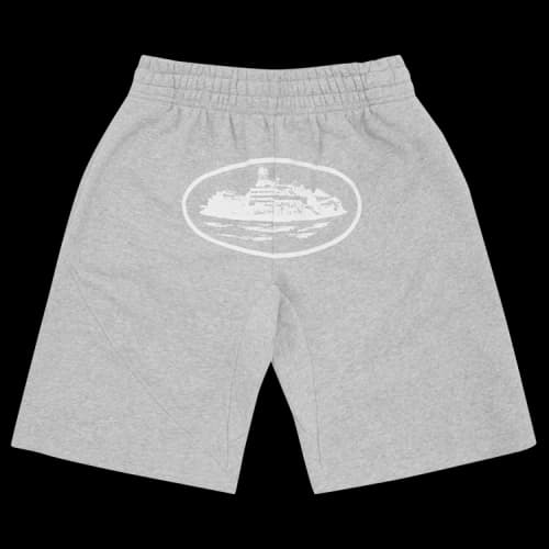 Corteiz OG Alcatraz Shorts 'Heather Grey'