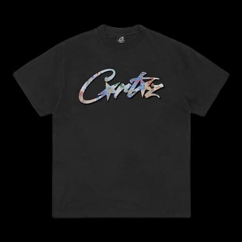 Corteiz Allstarz Euros Tee *New Blank* 'Black'