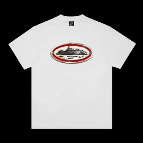 Corteiz Rusty Alcatraz Tee *New Blank* 'White'