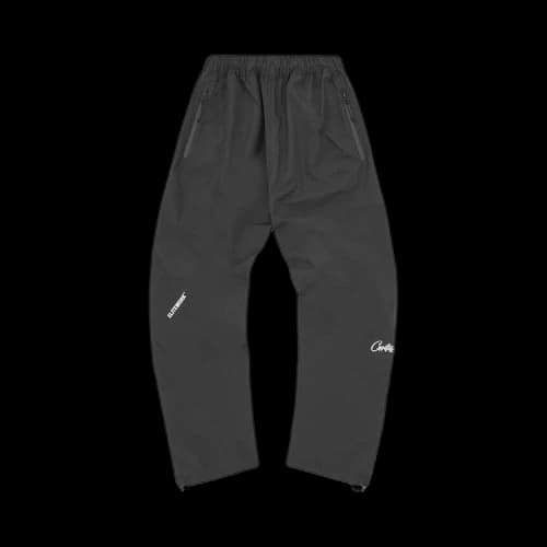 Corteiz Elitework Waterproof Shell Pant 'Black'