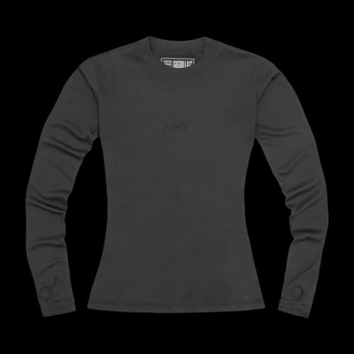 Corteiz Mesh Long-Sleeve 'Triple Black'